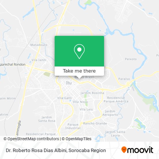Dr. Roberto Rosa Dias Albini map
