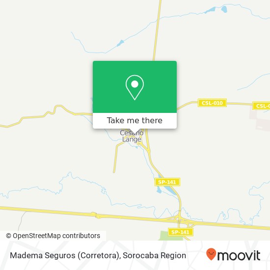 Madema Seguros (Corretora) map