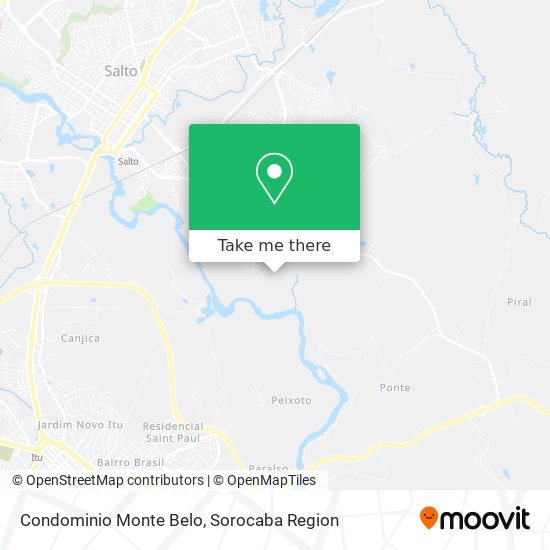 Condominio Monte Belo map