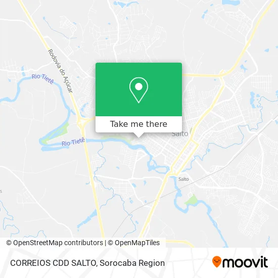 CORREIOS CDD SALTO map