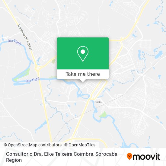 Consultorio Dra. Elke Teixeira Coimbra map