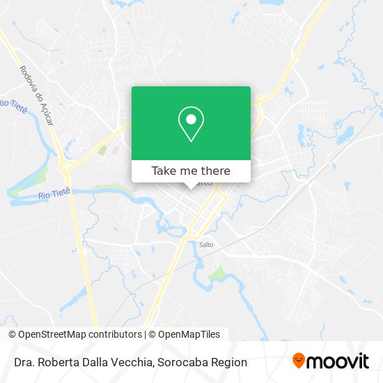 Dra. Roberta Dalla Vecchia map