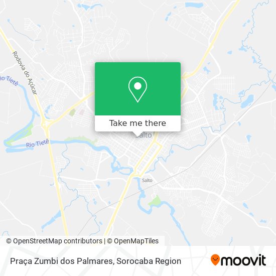 Praça Zumbi dos Palmares map