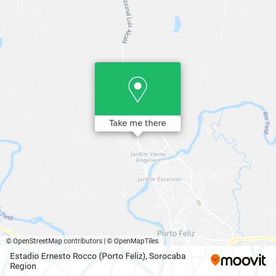 Estadio Ernesto Rocco (Porto Feliz) map