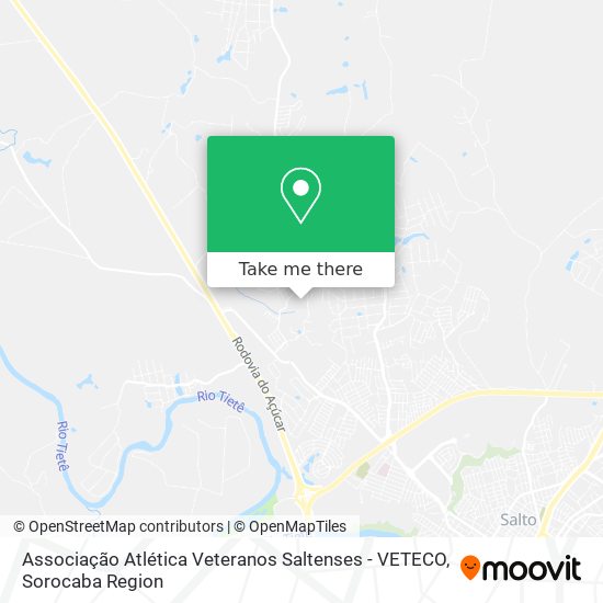 Associação Atlética Veteranos Saltenses - VETECO map