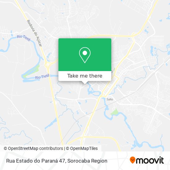 Rua Estado do Paraná 47 map