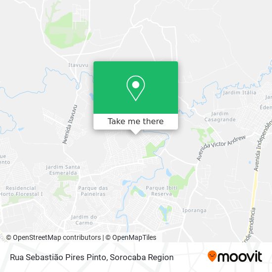 Rua Sebastião Pires Pinto map