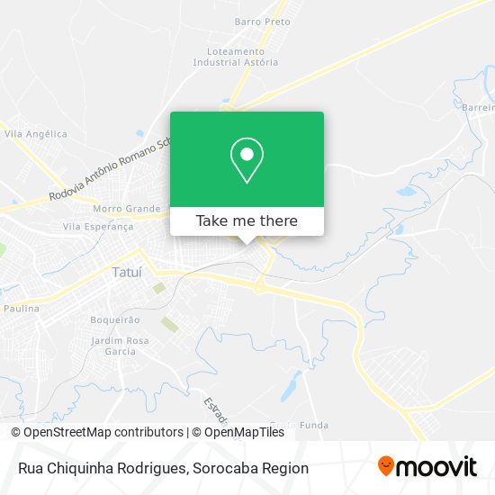 Mapa Rua Chiquinha Rodrigues