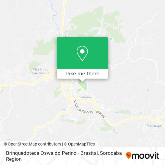 Brinquedoteca Oswaldo Perino - Brasital map