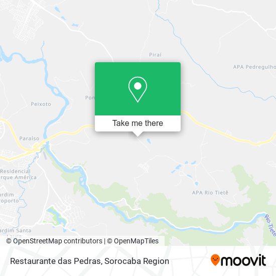 Restaurante das Pedras map