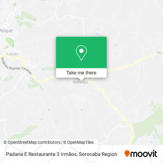 Padaria E Restaurante 3 Irmãos map