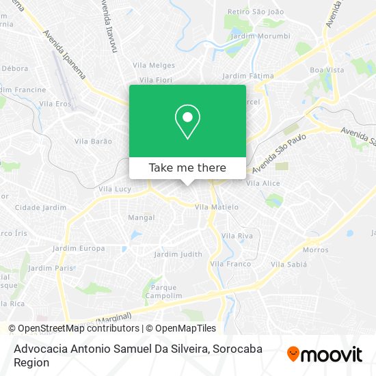 Mapa Advocacia Antonio Samuel Da Silveira