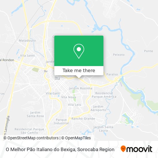 O Melhor Pão Italiano do Bexiga map