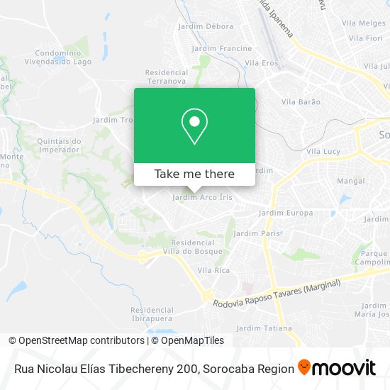 Rua Nicolau Elías Tibechereny 200 map