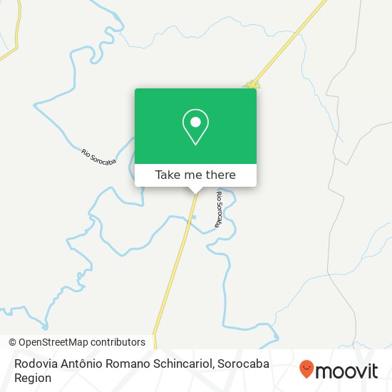 Rodovia Antônio Romano Schincariol map