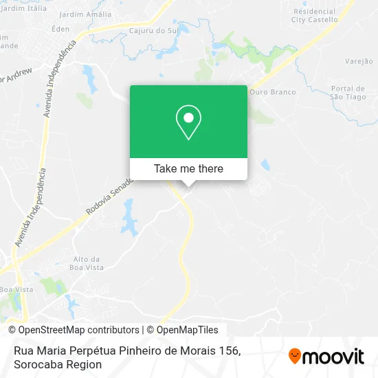 Rua Maria Perpétua Pinheiro de Morais 156 map