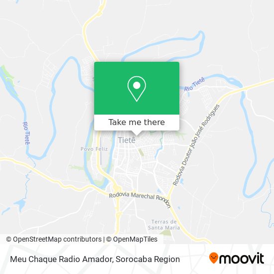 Mapa Meu Chaque Radio Amador