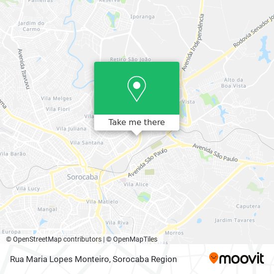 Rua Maria Lopes Monteiro map