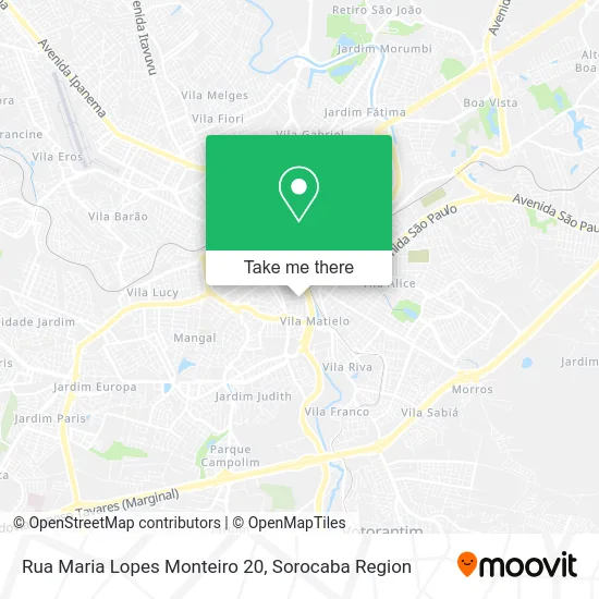 Rua Maria Lopes Monteiro 20 map