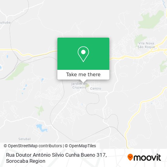 Rua Doutor Antônio Silvio Cunha Bueno 317 map