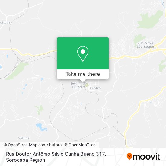 Mapa Rua Doutor Antônio Silvio Cunha Bueno 317