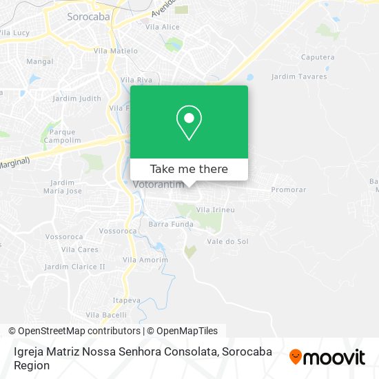 Igreja Matriz Nossa Senhora Consolata map