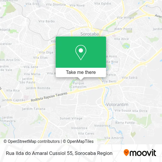 Rua Ilda do Amaral Cussiol 55 map