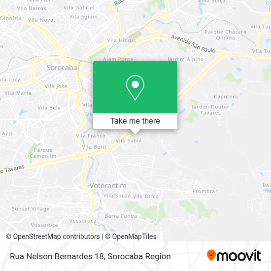 Rua Nelson Bernardes 18 map