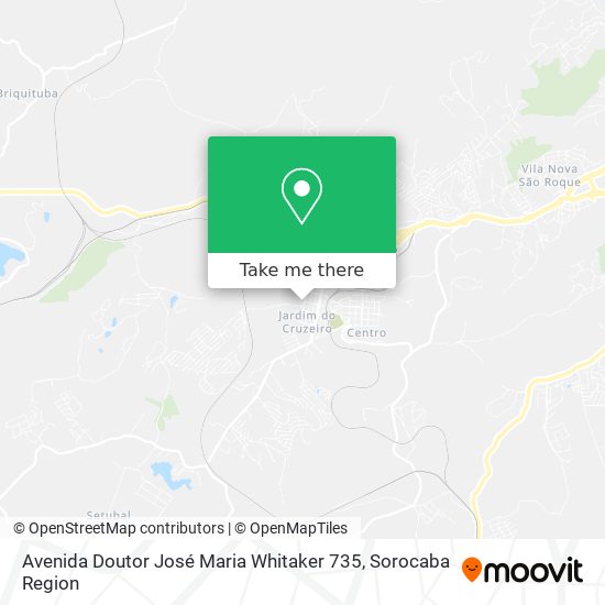 Mapa Avenida Doutor José Maria Whitaker 735
