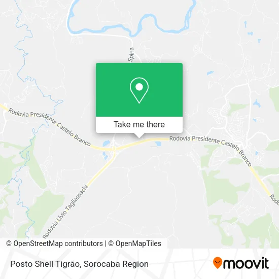 Posto Shell Tigrão map