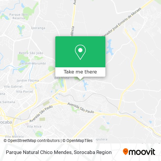 Parque Natural Chico Mendes map