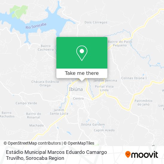 Estádio Municipal Marcos Eduardo Camargo Truvilho map