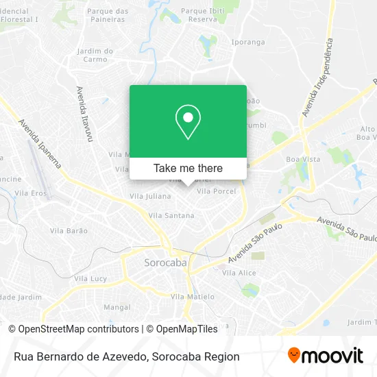 Rua Bernardo de Azevedo map