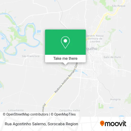 Rua Agostinho Salerno map