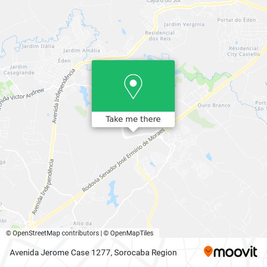 Avenida Jerome Case 1277 map