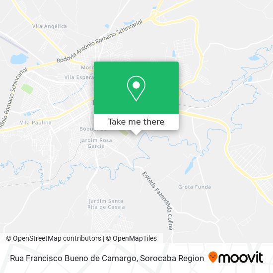Rua Francisco Bueno de Camargo map