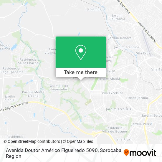 Avenida Doutor Américo Figueiredo 5090 map