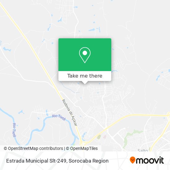 Estrada Municipal Slt-249 map