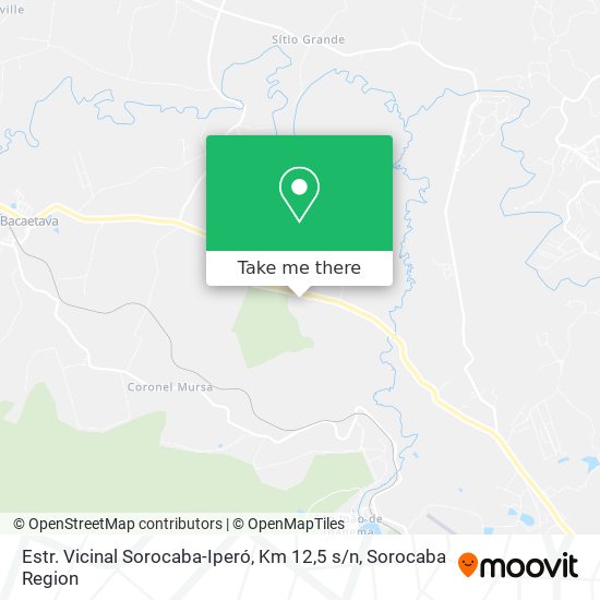 Estr. Vicinal Sorocaba-Iperó, Km 12,5 s / n map