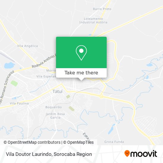 Vila Doutor Laurindo map