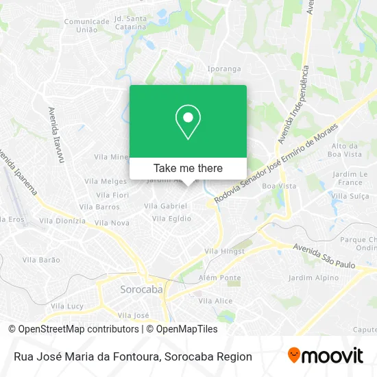 Rua José Maria da Fontoura map