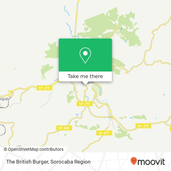 The British Burger, Avenida Antônio Dias Bastos, 21 Centro São Roque-SP 18130-350 map