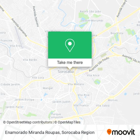Enamorado Miranda Roupas map