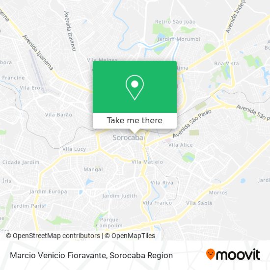 Marcio Venicio Fioravante map