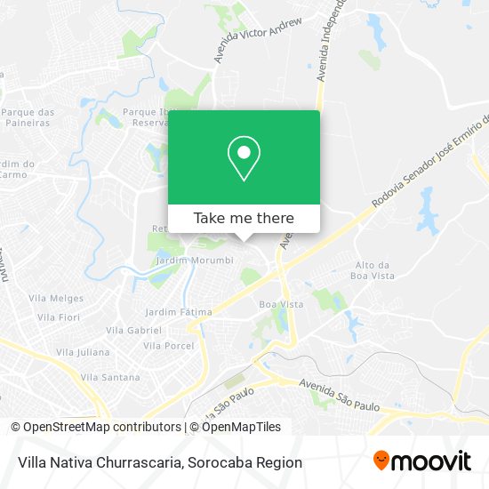 Villa Nativa Churrascaria map