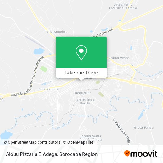 Alouu Pizzaria E Adega map