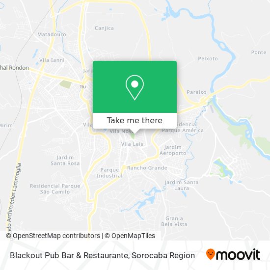 Blackout Pub Bar & Restaurante map