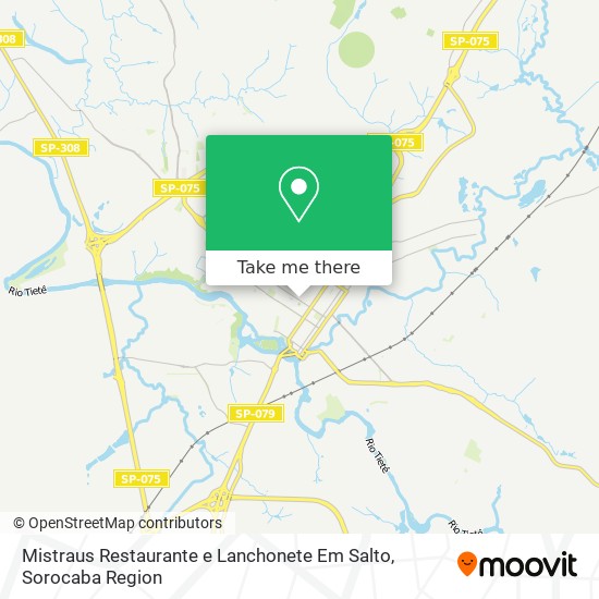 Mistraus Restaurante e Lanchonete Em Salto map