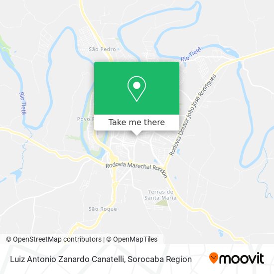 Mapa Luiz Antonio Zanardo Canatelli