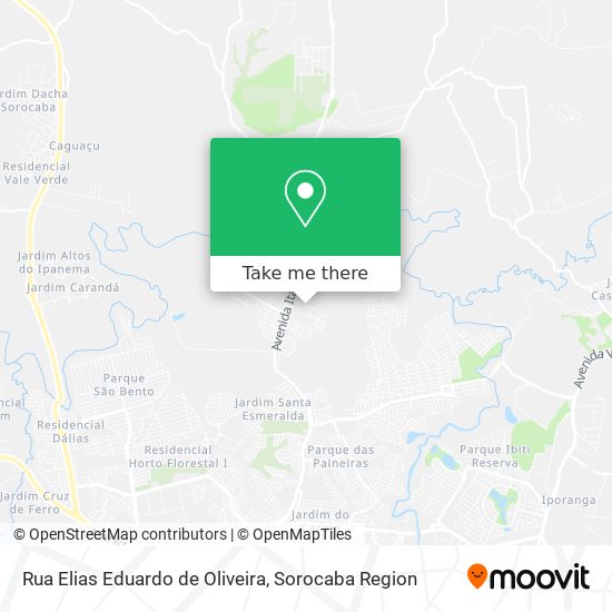 Rua Elias Eduardo de Oliveira map